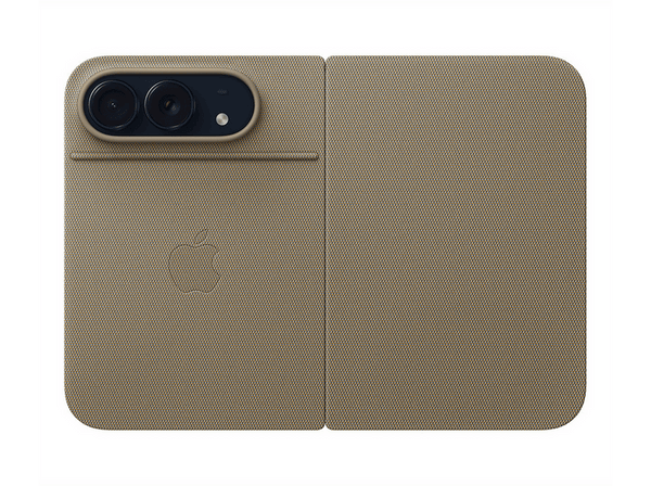 Apple funda Folio con soporte para el iPhone Duo, Marrón topo
