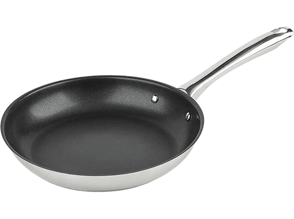 Sartén - Jata Hogar HSAR2126, Acero inoxidable, 26 cm, Fondo difusor Full Induction, Inox