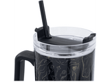 Termo - Sherwood Harry Potter, 940 ml, Acero inoxidable, Con pajita y asa ergonómica