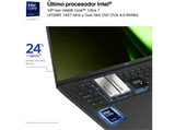 Portátil - LG 17ZD90S-G.AX75B, 17 WQXGA, Intel® Core™ Ultra 7-155H, 16GB RAM, 512 GB SSD, Arc™ GPU, Sin sistema operativo
