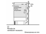 Placa inducción - Balay 3EB967MH, 3 zonas, 32 cm zona grande, 59.2 cm, Acabado negro mate