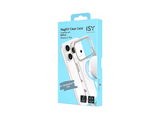 Funda móvil - ISY ISC-1131, Compatible con iPhone 17 Pro, Compatibilidad MagSafe, Carga Inalámbrica, Resistente a Golpes y al Agua, Transparente