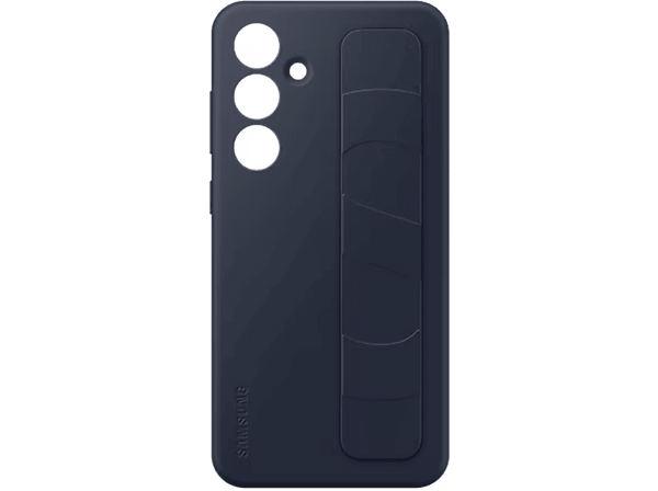 Funda móvil - Samsung EF-GS721CNEGWW, Compatible con Galaxy S24 FE, Soporte, Azul Negro