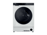 Lavadora integrable -  Haier Series 8 HWB100-B14858U1, Carga frontal, Motor Inverter, Función Vapor, Ciclo Smart AI, 10 kg, 1400 rpm, Sin panelar