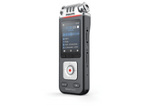 Grabadora de voz - Philips DVT8115, 8 GB, Grabación de 360°, Batería recargable, Con App, Antracita