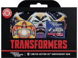 Moneda - FaNaTtik Transformers: The Movie. Limited Edition 40th Anniversary 24k Gold Plated Presentation Coin