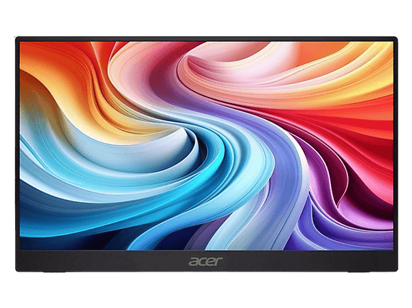Monitor portátil - Acer PM161QB1BMIUUX, Portátil, 15.6" Full-HD, 60 Hz, 4 ms, IPS, Adaptive Sync, Altavoces incorporados, Negro