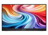Monitor portátil - Acer PM161QB1BMIUUX, Portátil, 15.6 Full-HD, 60 Hz, 4 ms, IPS, Adaptive Sync, Altavoces incorporados, Negro