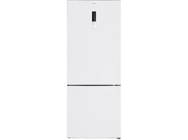 Frigorífico combi - Candy CCG5T718EW1, No Frost, 185.5 cm, Ancho especial 70 cm, 442 l, Tecnología Circle Fresh, Blanco
