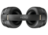 Auriculares inalámbricos - PEAQ PBH 8000-RW, Circumaurales, Bluetooth, Edición Robbie Williams, Cancelación de Ruido, Negro