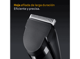 Cortapelos - Braun Series 5 HC5530, Memoria SafetyLock, 17 ajustes de longitud, 2 peines, 50 min autonomía , Negro
