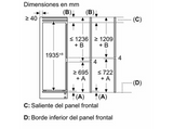 Frigorífico combi integrable - Siemens KI96NVFD0,Serie IQ300, No Frost, 193.5 cm, 290 l, Gran capacidad, Auto Airflow,  Inox