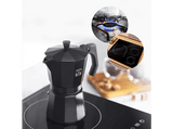 Cafetera tradicional - Cecotec Mokclassic 900 Black, 9 tazas, 550 ml, Aluminio fundido, Black