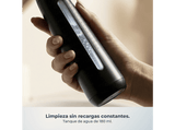 Irrigador - Cecotec ToothCare 6000 Jet Liberty, 180 ml, 5 modos, 30-80 PSI, IPX7, Autonomía hasta 30 días, Negro