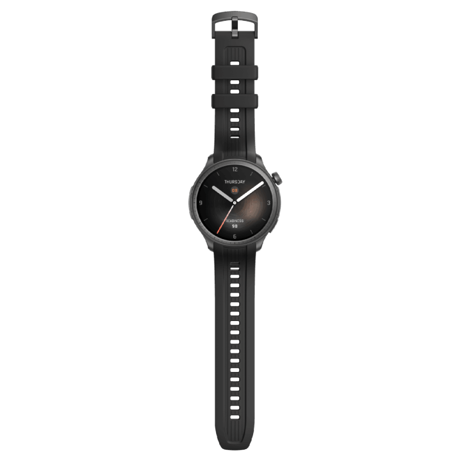 Smartwatch - Amazfit Balance Midnight, 1.5 AMOLED, 14-21.5 cm, IA Fitness Coach, Autonomía 14 días, Negro