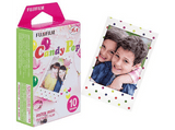 Película fotográfica - Fujifilm ColorFilm Instax Mini Candy Pop, 10 hojas