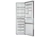 Frigorífico combi - Cecotec Bolero CoolMarket Combi 356 Grey Glass D, Total No Frost, 200 cm, 356 l, Inverter Plus, Puertas de cristal, Grey Glass