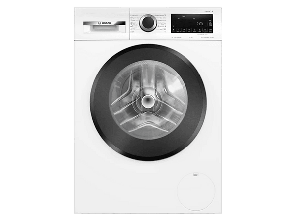 Lavadora carga frontal - Bosch WGG244Z0EP, Serie 6, 9 kg, 1400 rpm, 15 programas, Iron Assist anti arrugas, Speed Perfect, Blanco