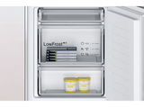 Frigorífico combi integrable- Balay 3KIE711S, Low Frost, 177 cm, 267 l, Cajón Fresh, Blanco