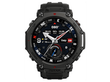 Smartwatch - Amazfit T-Rex 3 Pro, Correa de 22mm, Silicona, Pantalla AMOLED 1.5, Sensor de Pulso, Medidor ProfundidAd hasta 45m, Negro