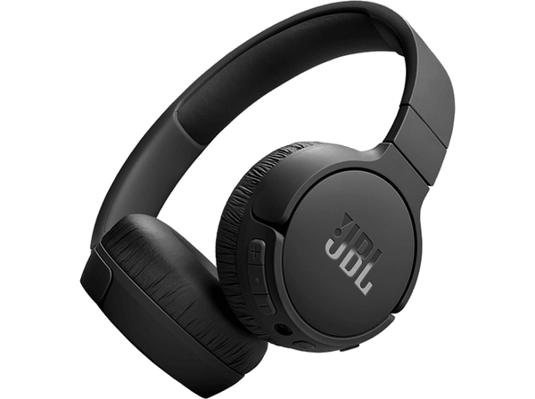 Auriculares inalámbricos - JBL Tune 670 NC, Supraaurales, Cancelación de ruido, Plegables, Hasta 70h, Negro