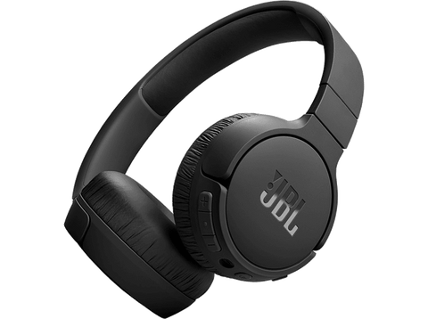 Auriculares inalámbricos - JBL Tune 670 NC, Supraaurales, Cancelación de ruido, Plegables, Hasta 70h, Negro