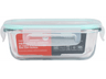 Tupper - CMP Paris KAE1474, Vidrio borosilicatado, 350 ml, Apto para horno, microondas, congelador y lavavajillas, Azul y transparente