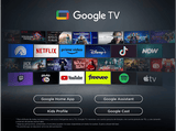 TV QLED 85 - TCL 85T69C, UHD 4K, Procesador AiPQ, Smart TV, DVB-T2, Negro