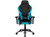 Silla gaming - Drift DR250, Reposabrazos 4D, Cojín cervical y lumbar, Reclinable, Giratorio, Azul