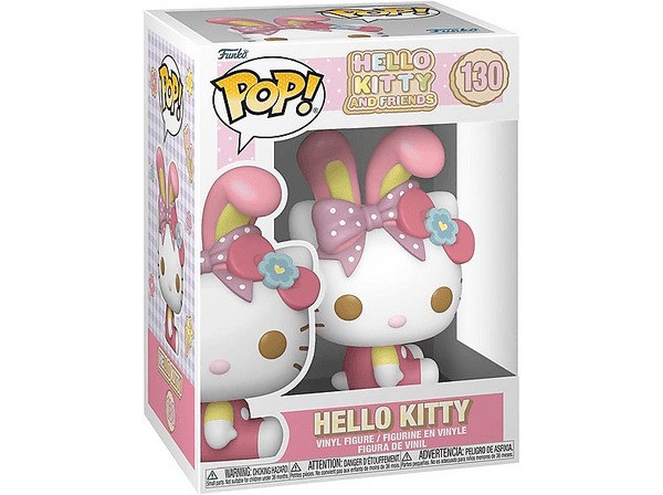 Figura Funko Pop! - Hello Kitty and Friends: Hello Kitty, 10 cm, Vinilo