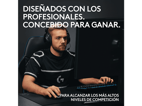 Teclado gaming - Logitech G Pro X TKL, Lightspeed, Bluetooth, Retroiluminación, Interruptores, Negro