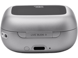 Auriculares True Wireless - JBL Live Buds 3, 40 h Autonomía, Conexión Multipunto, IP55, Silver