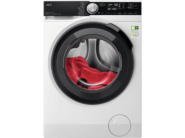 Lavadora carga frontal - AEG LFR8504L6Q, 11 Kg, 1400 rpm, 12 programas, PowerClean, Blanco