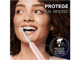 Cepillo eléctrico - Oral-B Pro Series 1, Pack Doble, Tecnología 3D, Sensor de presión, Negro y rosa
