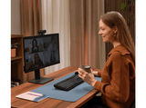 Webcam - Trust Tomar QHD 2K, 2560 x 1440 Píxeles, Micrófono, Obturador de privacidad, Negro