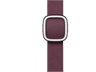 Apple Correa con hebilla moderna, 41 mm, Rojo mora, Talla S