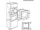 Microondas integrable - Electrolux EMS2203MMX, 700 W, 5 niveles, Display LCD, 20 l, Inox