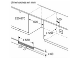 Vinoteca - Siemens KU21WAHG0, 3 glass panels, UV-filter, 44 botellas, 120 l, Negro