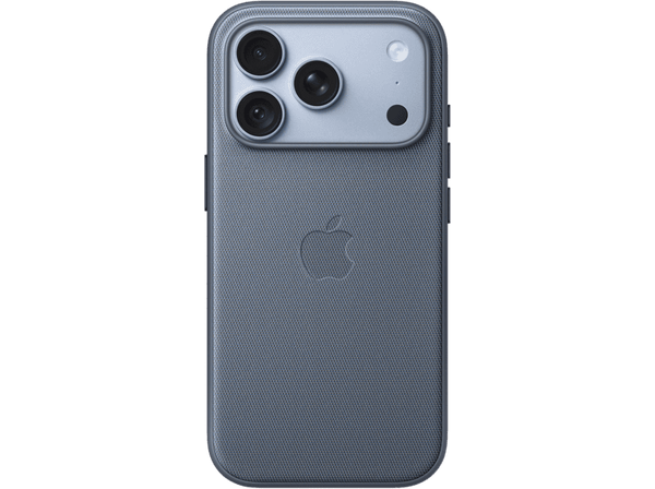 Apple funda de trenzado técnico con MagSafe para el iPhone 18 Pro Max, Azul chambray