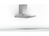 Campana decorativa - Bosch DWB76BC50, Decorativa, 590 m³/h, 3 potencias, Iluminación LED, 75 cm, A, Inox