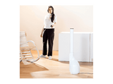 Ventilador de torre - Taurus Babel Invisible, 30 W, 101 cm, 3 Modos, 3 Velocidades, Control remoto, Blanco
