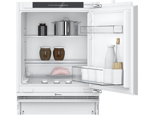 Nevera pequeña - Balay 3KUE037S, Cíclico, 82 cm, 134 l, Home Connect, Luz Led, Sin panelar