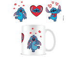 Taza - Pyramid International Lilo And Stitch (Love Stitch), 315 ml, Cerámica, Apta para lavavajillas y microondas