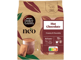 Cápsulas monodosis - Dolce Gusto Neo Hot Chocolate, Chocolate intenso y cremoso, 12 sobres