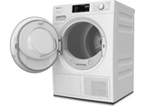 Secadora bomba de calor - Miele TWH780WP EcoSpeed &9kg, 9 kg, 10 Programas, DirectSensor, SilenceDrum, DryCare 40, Blanco loto