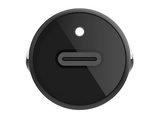 Cargador USB para coche - Belkin CCA004btBK, Dispositivos con carga USB-C, Carga rápida 30 W, Tecnología PPS, Negro