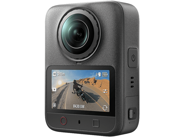 Cámara deportiva - DJI Osmo 360 II Adventure Combo, 8K/60 fps, 100 min, Estabilización electrónica, Sensor CMOS, WiFi, Negro