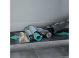 Aspirador escoba - Shark PowerDetect IP1251EUT, 380 W, 70 min Autonomía, 3 Velocidades, Pantalla LED, Tubo Flexible, Gris/Púrpura