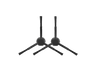 Accesorio aspirador - Dreame RSB10, Cepillo lateral Dreame para Z10 Pro/ D10s Pro /D10s Plus/ D9 Plus /L10 Pro / D9 Pro /D9 Max/ D9 Max Gen2, Gris