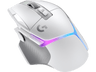 Ratón gaming - Logitech G G502 X Plus, Inalámbrico, Lightforce, Lightspeed, RGB Lightsync, 25.600 ppp, Blanco